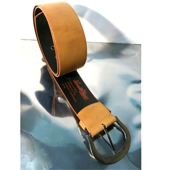 Levi Strauss - Signature - 2 inch wide Synthetic Leather Waist Belt XL/TG - Picture 11 of 12